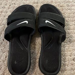 Nike cushioned slides